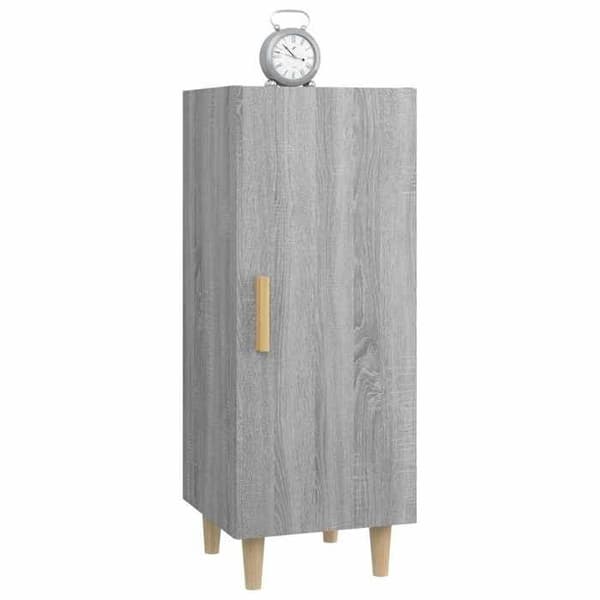 Maison Exclusive - Buffet Sonoma grå 34,5x34x90 cm Ingenjörsträ Grå