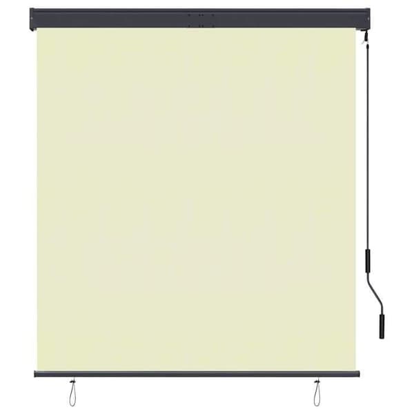 Maison Exclusive - Ulkokäyttöön tarkoitettu rullakauppa 140 x 250 cm Kermansävy Grädde