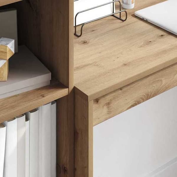 Maison Exclusive - Håndlavet egetræskontor 100 x 40 x 76 cm