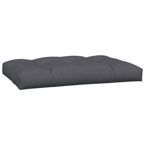 Maison Exclusive - Pallet puder sæt af 2 antracit stof antracit