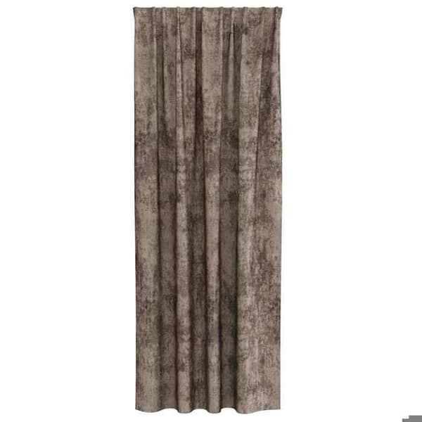 Maison Exclusive - Samettiverhot 2 kpl Kappuccino 245 x 140 cm Sametti