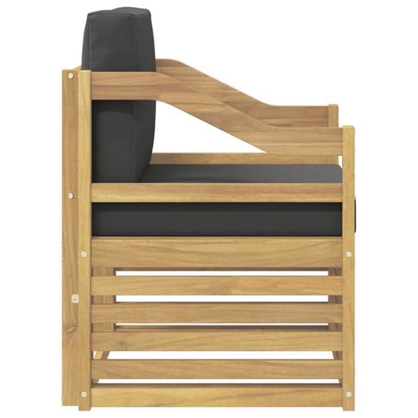 Maison Exclusive - Utomhussoffor i polyester vit och antracit Vit