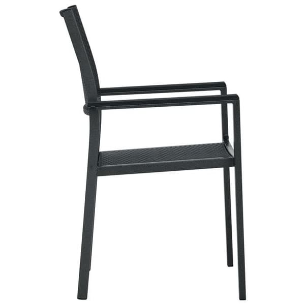 Maison Exclusive - Have spisebordssæt 5 stk Sort