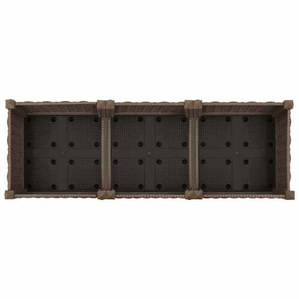 Maison Exclusive - Hög säng 120x40x71 cm Polypropylen