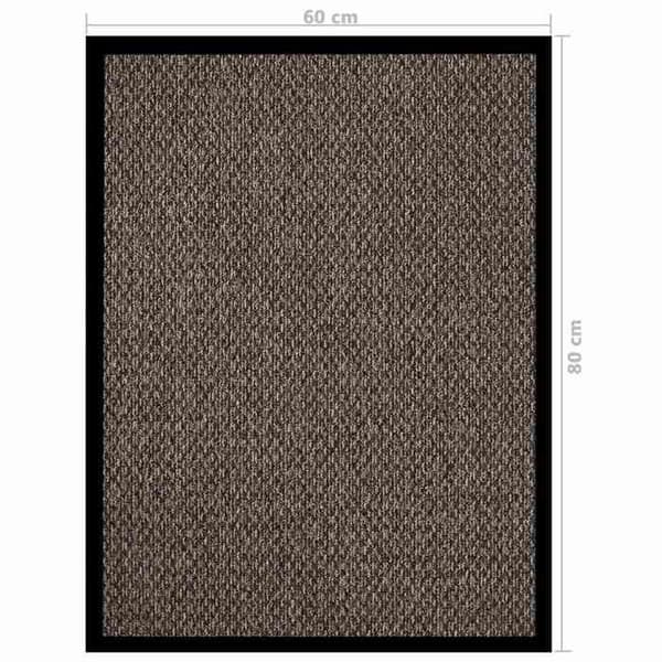 Maison Exclusive - Dørmåtte Beige 60x80 cm
