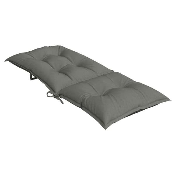 Maison Exclusive - Kuddar för stolar med hög rygg, 2-pack, mörkgrå blandning