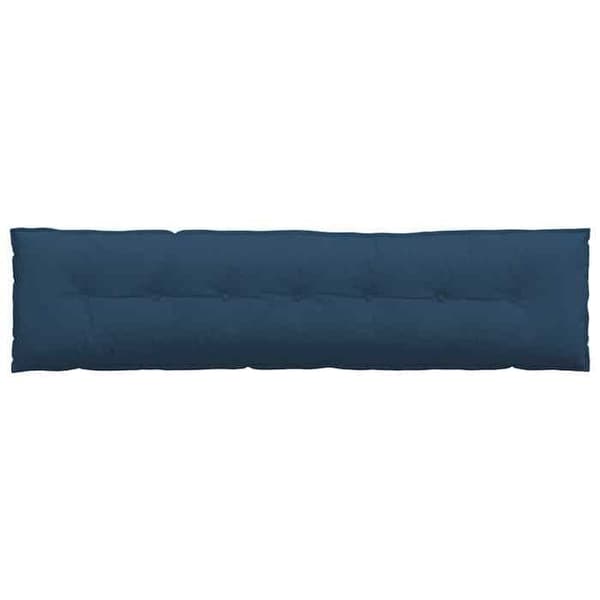 Maison Exclusive - Rygpude Blå 200 x 19 x 50 cm stof