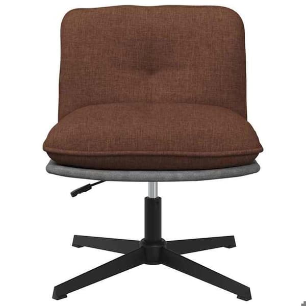 Maison Exclusive - Snurrbar kontorsstol Brun Tyg