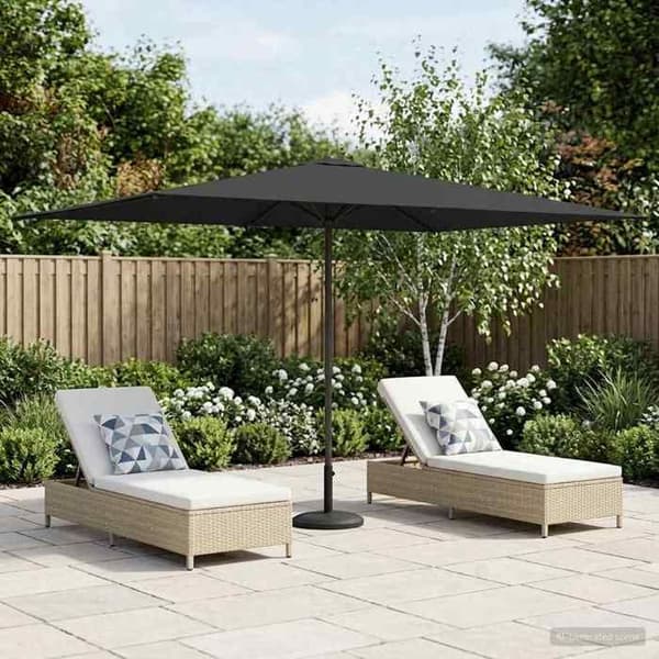 Maison Exclusive - Trädgårdsparasol 200 x 300 cm Polyester Rektangulär
