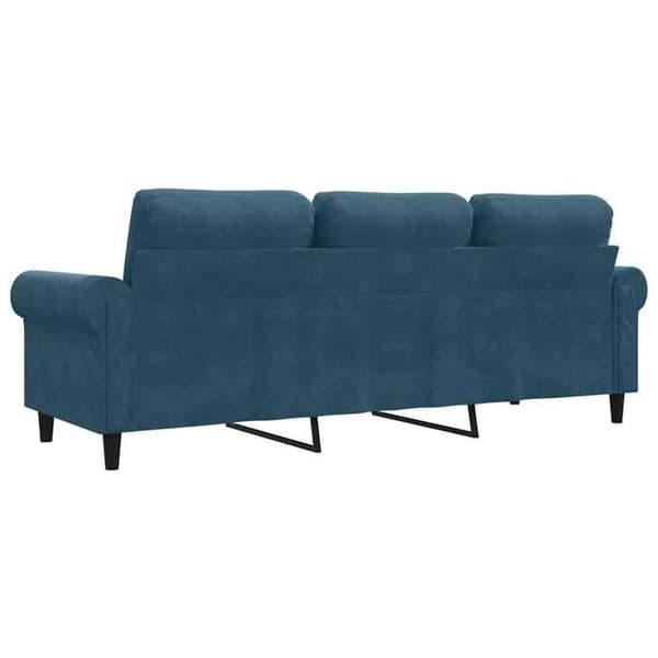 Maison Exclusive - 3-personers Sofa Blå 180 cm Velour