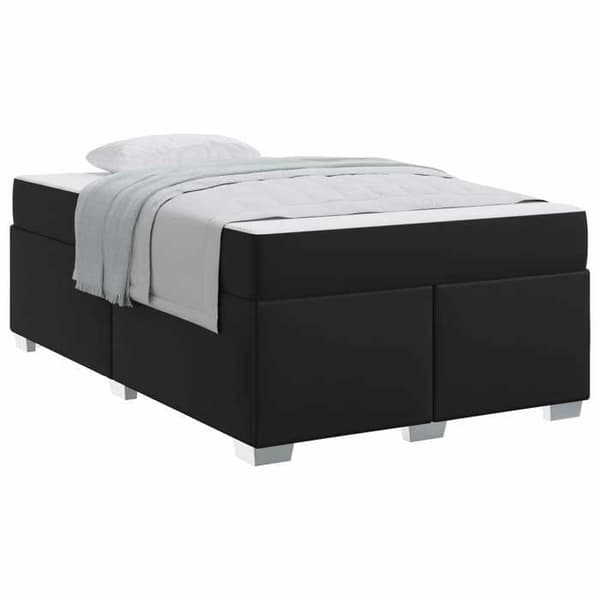 Maison Exclusive - Sängram Svart 120 x 200 cm PVC