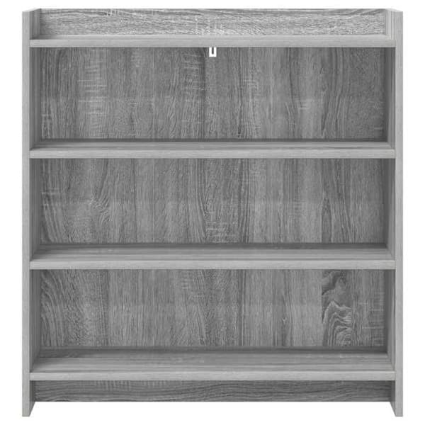 Maison Exclusive - Buffet Sonoma grå 75 x 36 x 80 cm Ingeniørtræ grå