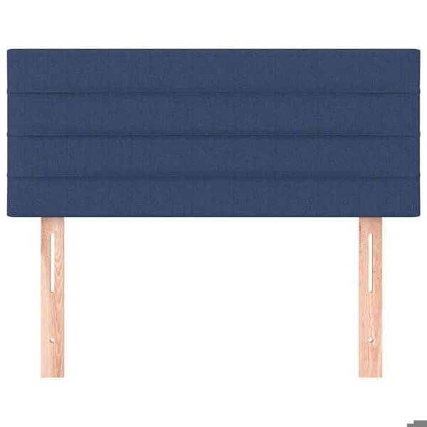 Maison Exclusive - Blå sänggavel 80x5x78/88 cm Tyg