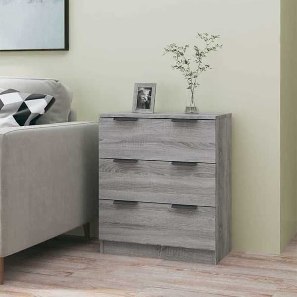 Maison Exclusive - Sonoma-harmaa buffet 60x30x70 cm insinööripuuta