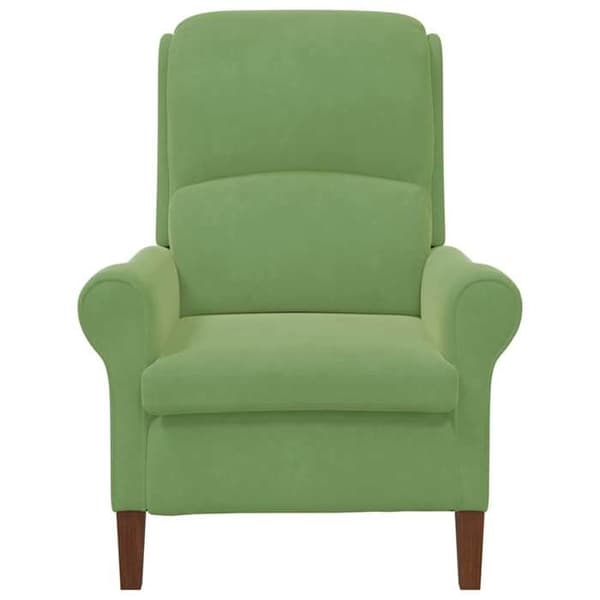 Maison Exclusive - vaaleanvihreä samettituoli