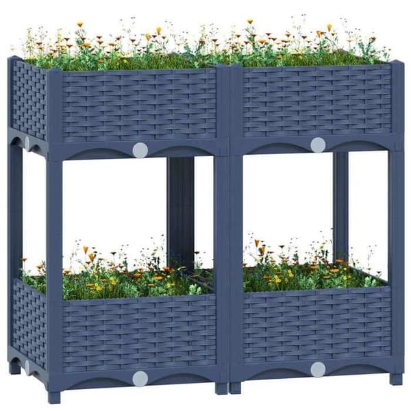 Maison Exclusive - Hög säng 80x40x71 cm Polypropylen