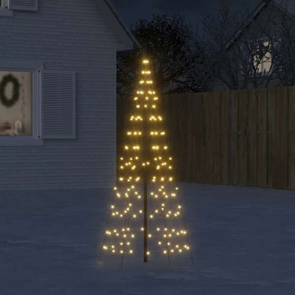 Maison Exclusive - LED-julgran 200 LED vit 180 cm