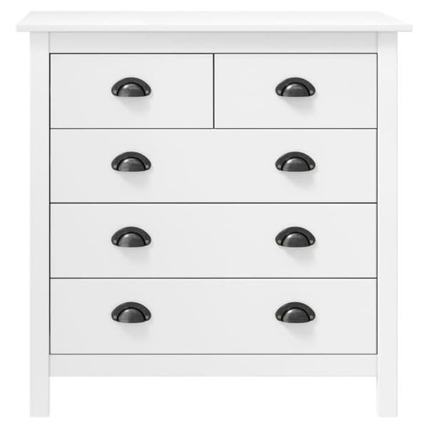 Maison Exclusive - Buffet Hill Blanc 79x40x80 cm Solid furu Vit