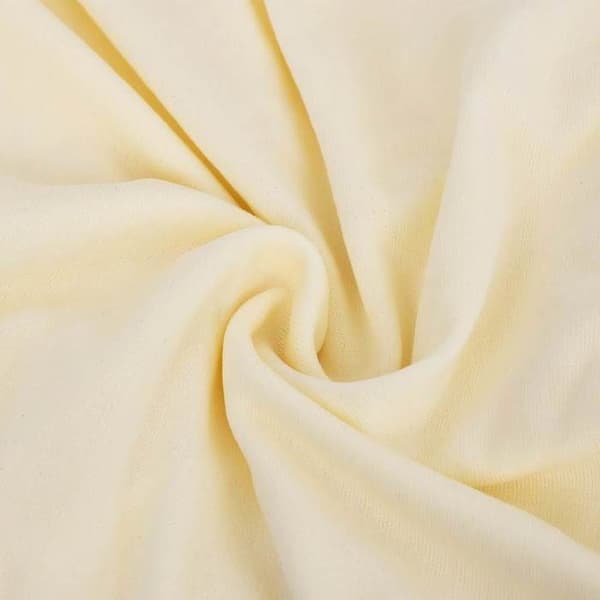 Maison Exclusive - Utsträckbar soffa för 2 personer i crème jersey av polyester