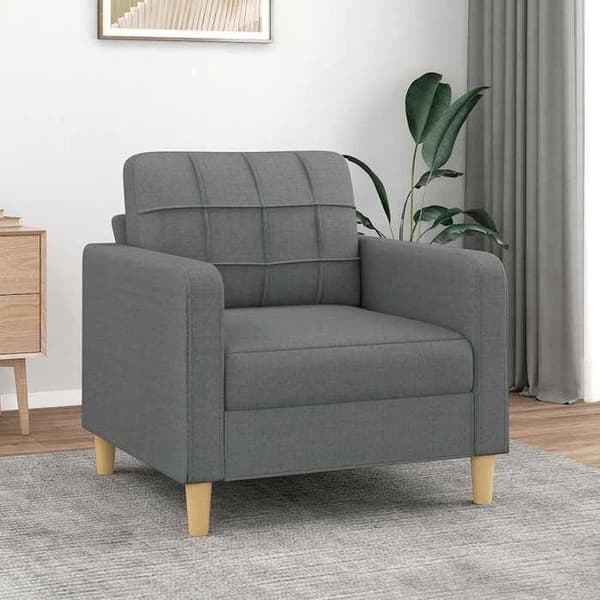 Maison Exclusive - Mørkegrå Stol 60 cm Stof