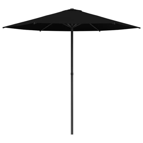 Maison Exclusive - Trädgårdsparasol 230 x 230 cm Polyester Rektangulär Svart