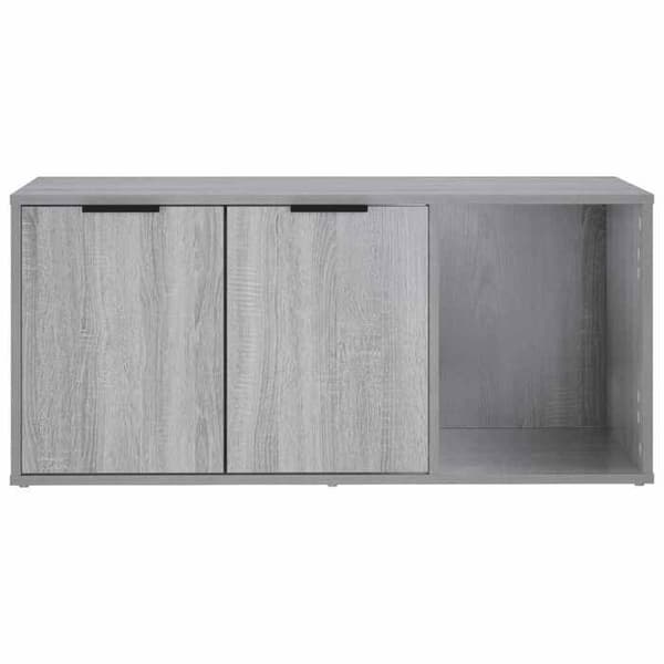 Maison Exclusive - Möbel för kattlåda Sonoma grå 100 x 49 x 45 cm Sonoma grå