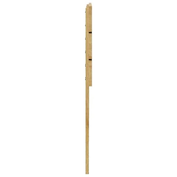 Maison Exclusive - Hovedgærde 140 cm i massivt egetræ