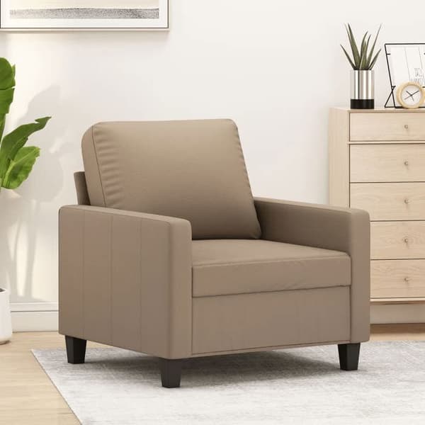 Maison Exclusive - Fauteuil Cappuccino 60 cm Similicuir