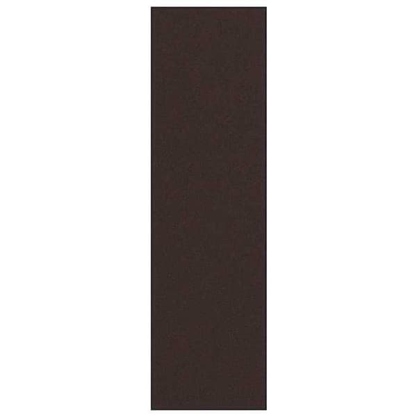 Dørmåtte - EKSKLUSIV HUS - 115x400 cm - Brun - Tuftet polypropylen - Antiskrid PVC-bund brun