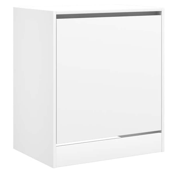 Maison Exclusive - Skåp för skor vit 60x42x69 cm ingenjörsträ Vit