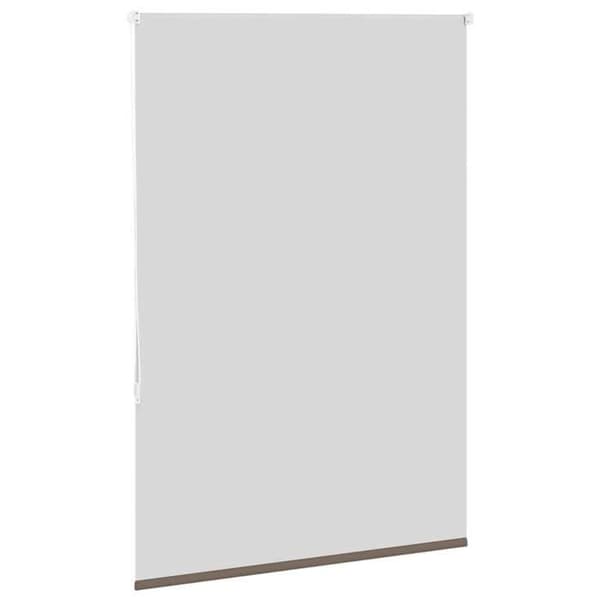 Maison Exclusive - Rullgardin mörkläggande kaffe 100x150cm tygbredd