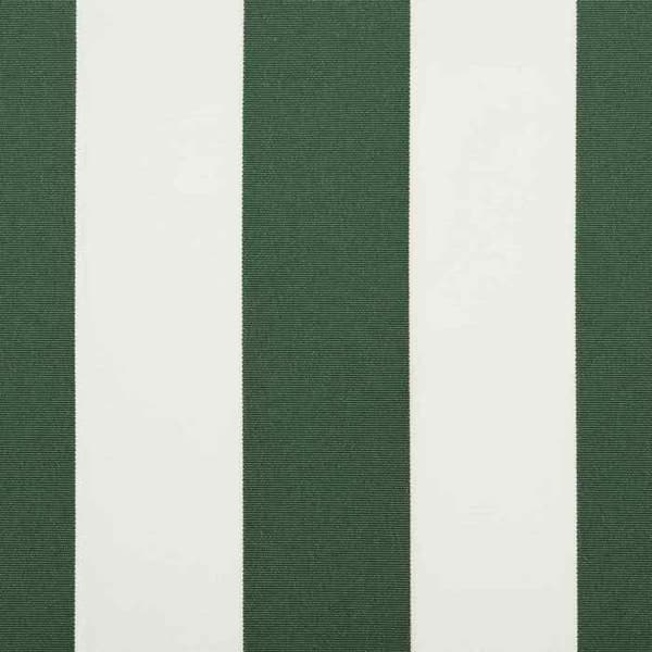Maison Exclusive - Ersättningsduk för markis Grön och vit 450 × 350 cm