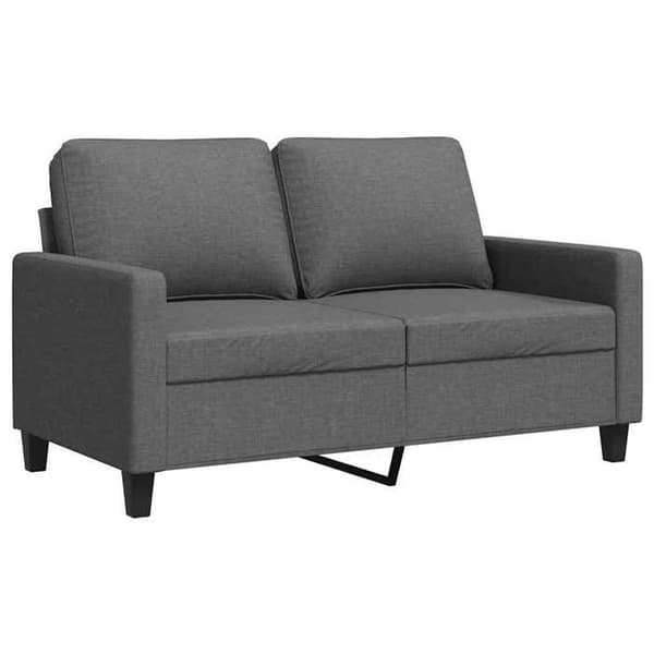 Maison Exclusive - 2-personers sofa i mørkegrå 120 cm stof