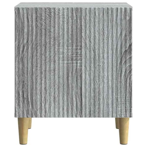 Maison Exclusive - Sonoma harmaa yöpöytä 43 x 34,5 x 50 cm grå