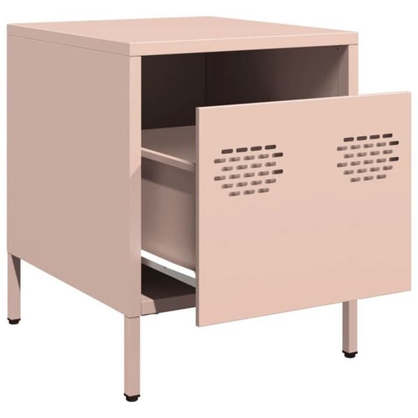 Maison Exclusive - Natborde 2 stk. rosa 35x39x43,5 cm stål