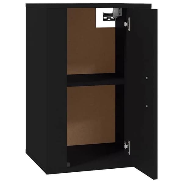 Maison Exclusive - Vægmonterede TV-møbler 2 stk Sort 40x34,5x60 cm Svart