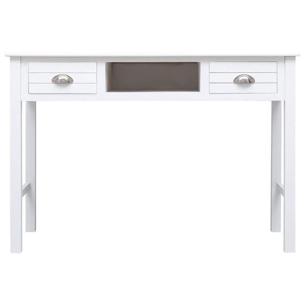 Kontor - Eksklusivt Hus - Hvid - 110 x 45 x 76 cm - 2 skuffer Vit