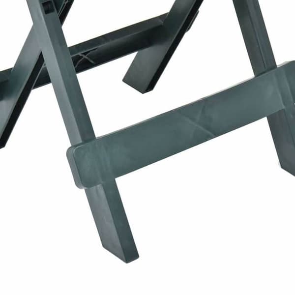 Maison Exclusive - Foldbart havebord grøn 45x43x50 cm plastik Grön