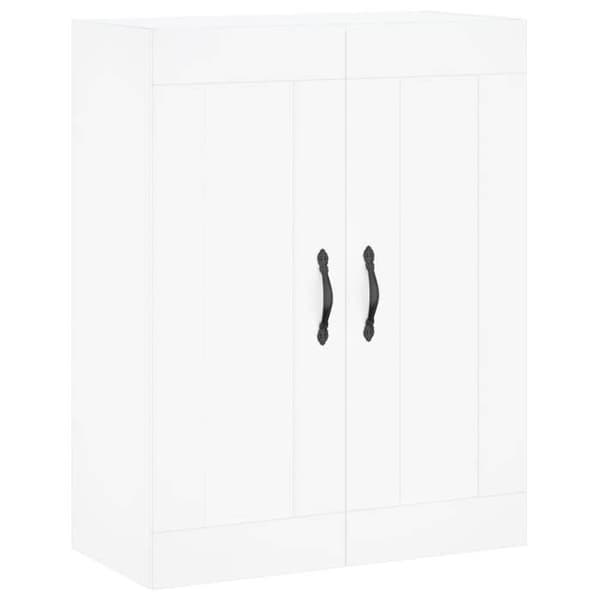 Maison Exclusive - Buffé hög Vit 69,5x34x180 cm Ingenjörsträ Vit