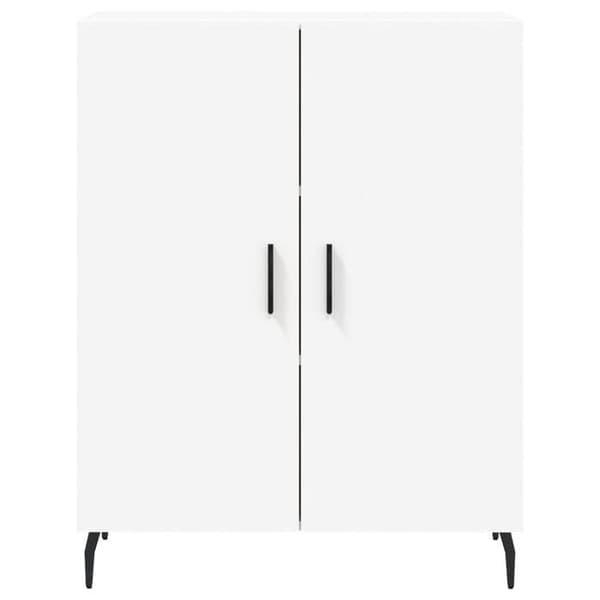 Maison Exclusive - Vit buffé 69,5x34x90 cm ingenjörsträ