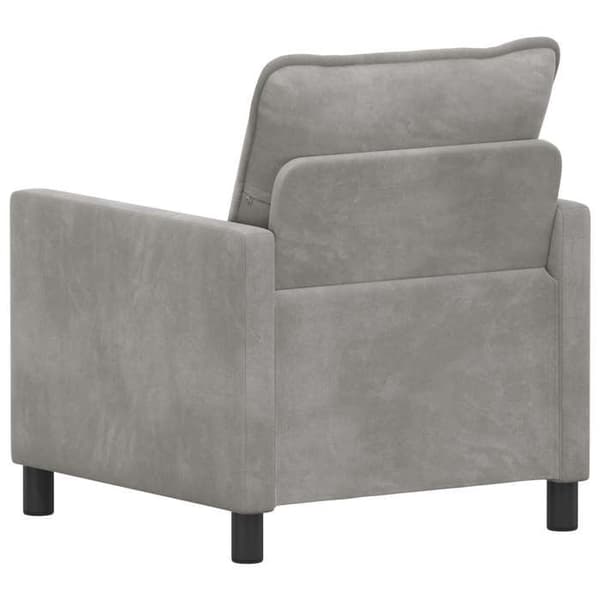 Maison Exclusive - Lysegrå Velour Sofa