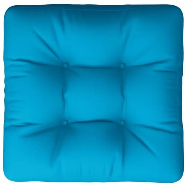 Maison Exclusive - Blå pallkudde 60x60x12 cm tyg