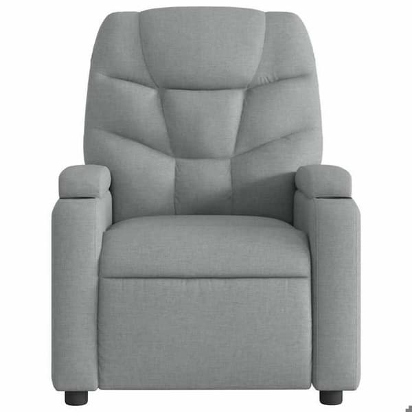 Maison Exclusive - Grå stof lænestol med recliner