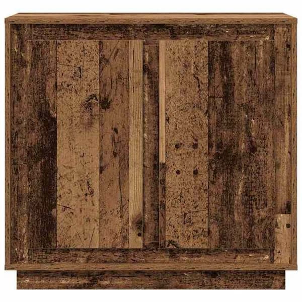 Buffet - EKSKLUSIVT HUS - 80 x 40 x 75 cm - Ingeniørtræ (paneler) - Svingdøre - Mat moderne stil
