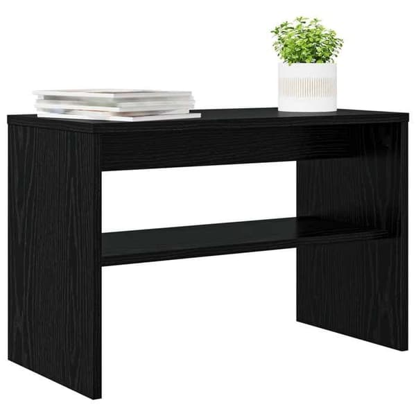 Maison Exclusive - TV-møbel 60 x 30 x 40 cm Sort eg Ingeniørtræ