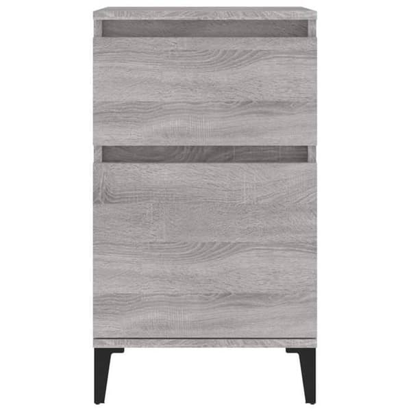 Maison Exclusive - Nattens bord sonoma grå 40x35x70 cm Sonoma grå