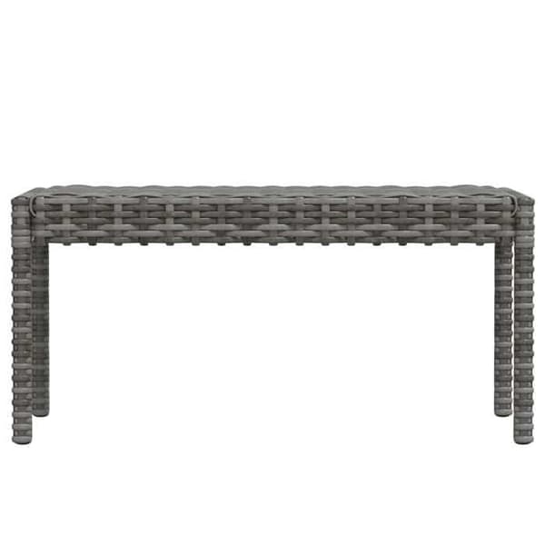 Maison Exclusive - Trädgårdsmöbler 6 delar med kuddar i grå flätad resin