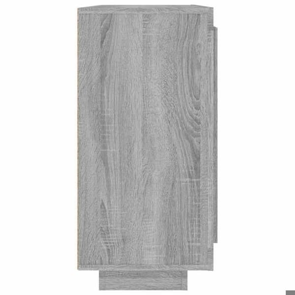 Maison Exclusive - Buffet Sonoma grå 92x35x75 cm Ingeniørtræ Sonoma grå