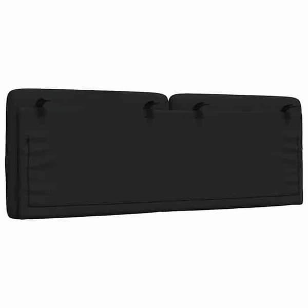 Maison Exclusive - Sort hovedgærdestofpude 120 cm