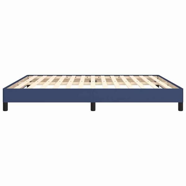 Maison Exclusive - Sengestel uden madras blå 160x200 cm stof